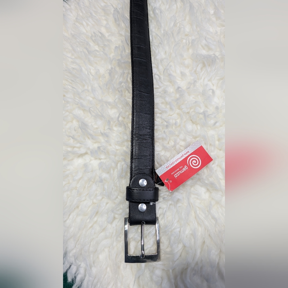 Black Leather Belt